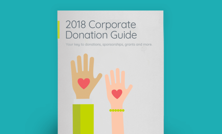 2018 Corporate Donation Guide