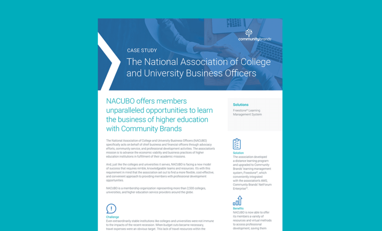 The National Association of College and University Business Officers